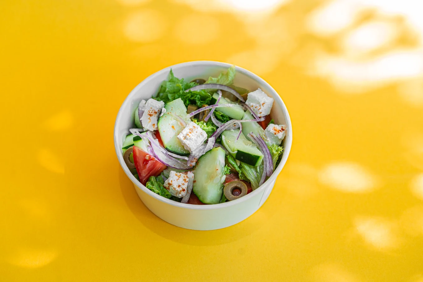 Fresh salad at Siesta 365